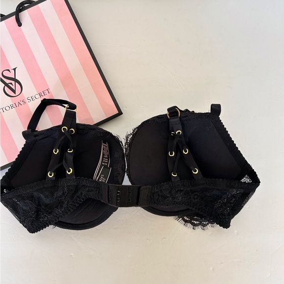 VICTORIAS SECRET VERY SEXY RING HARDWARE PUSH UP BRA SIZE 36C NWOT - Picture 2 of 16